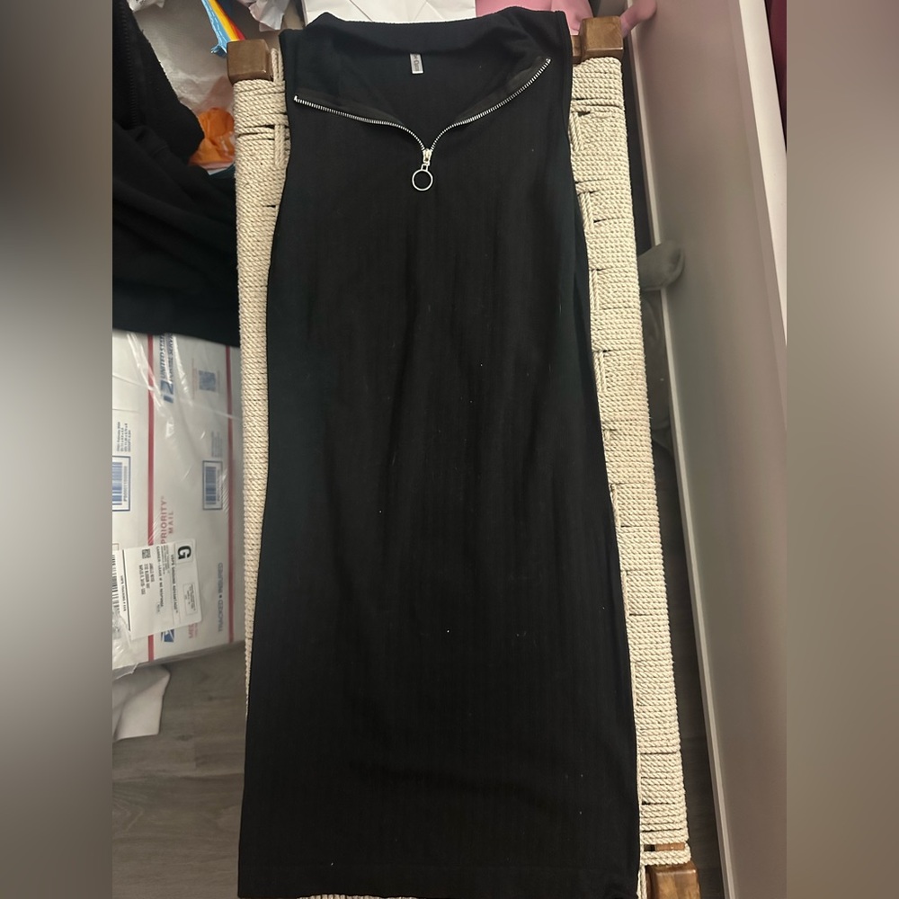 Mini Quarter Zip Dress